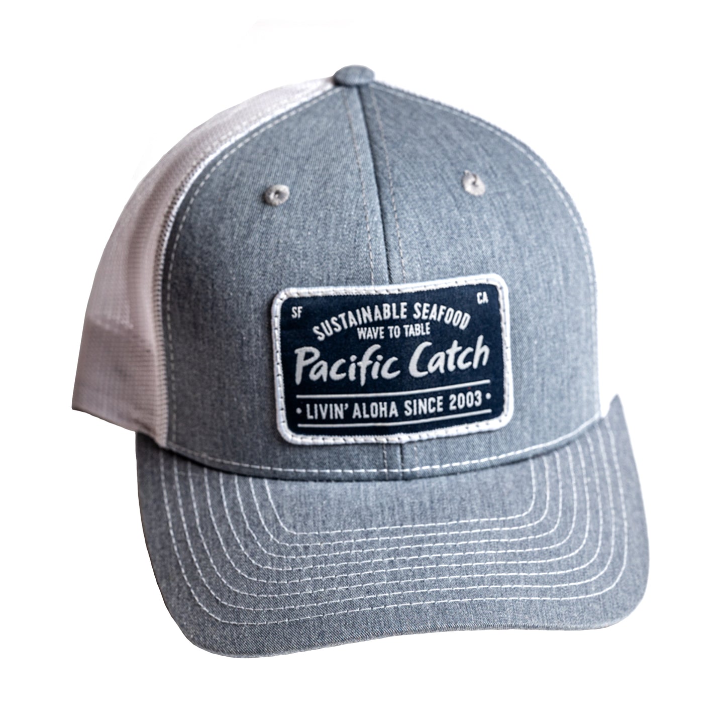 Unisex Pacific Catch Trucker Patch Hat