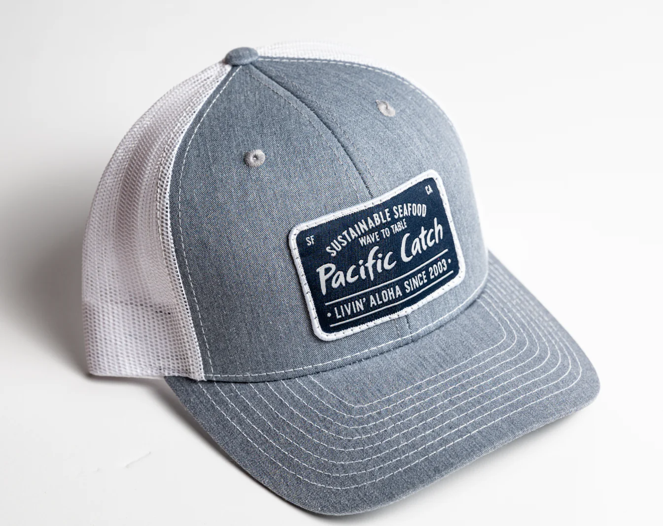 Unisex Pacific Catch Trucker Patch Hat