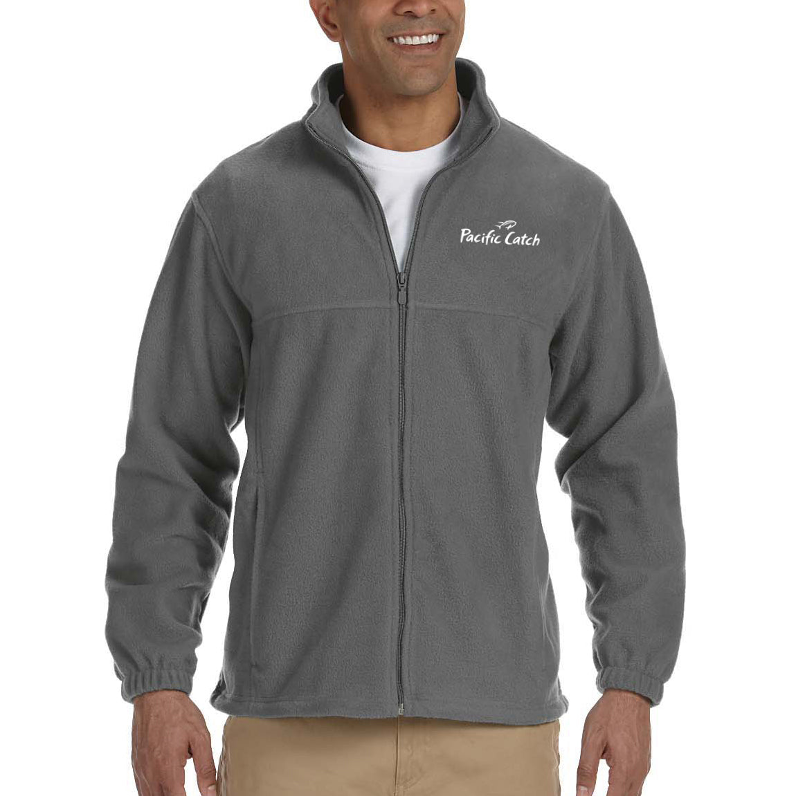 Men's Pacific Catch Fleece Jacket - Charcoal